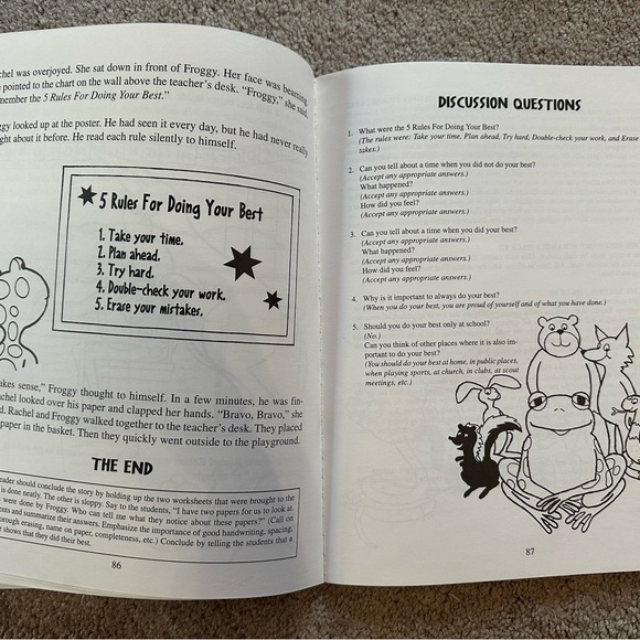 Froggy and friends ll- 6 stories with activities- bullying, bragging, tattling… - Picture 8 of 10